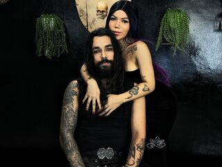 sexy webcam couple photo MarlyAndArias