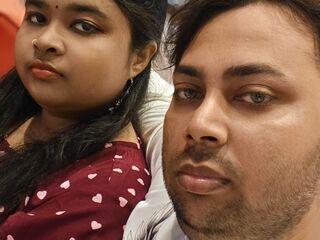hot couple cam live PujaAndRaj