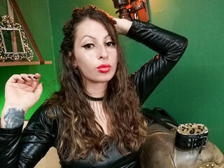 leather fetish girl webcam LeilaDom