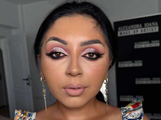 webcam striptease show RominaGaby